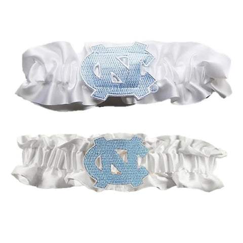 North Carolina Tar Heels NCAA Garter Set One to Keep One to Throw (White-White)