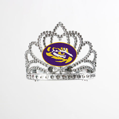 LSU Tigers NCAA Crown Tiara (Eye Design)