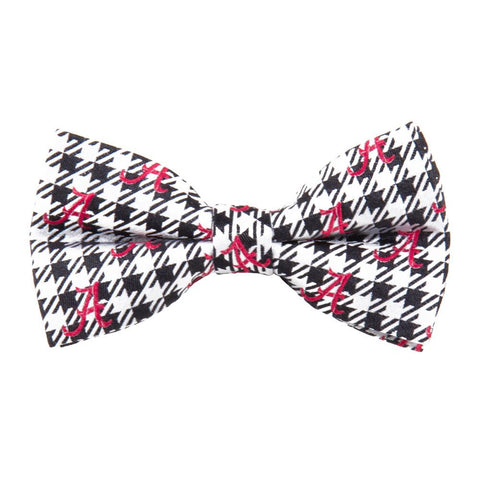 Alabama Crimson Tide NCAA Houndstooth Mens Bow Tie