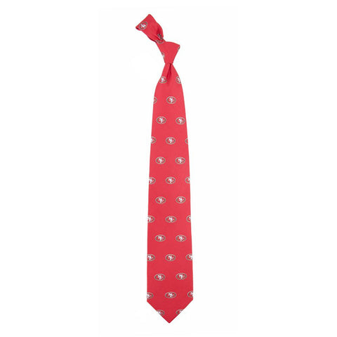 San Francisco 49ers NFL Prep Mens Silk Tie