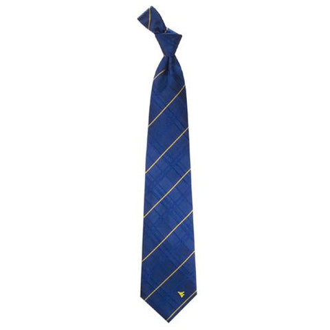 West Virginia Mountaineers NCAA Oxford Woven Mens Tie