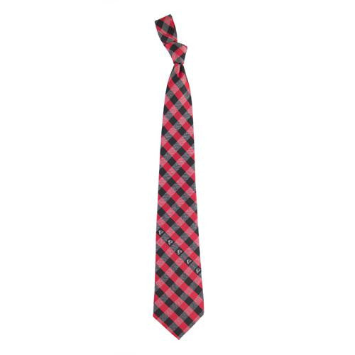 Atlanta Falcons NFL Check Poly Necktie