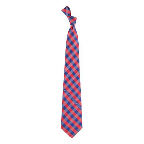 Buffalo Bills NFL Check Poly Necktie