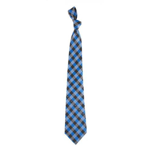 Carolina Panthers NFL Check Poly Necktie