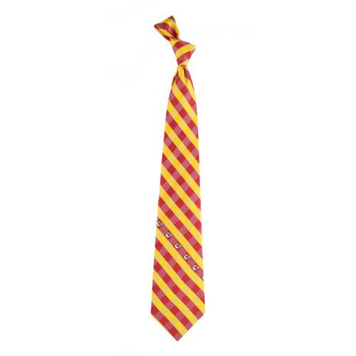 Kansas City Chiefs NFL Check Poly Necktie