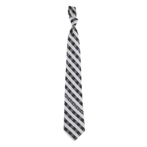 Oakland Raiders NFL Check Poly Necktie