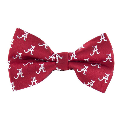 Alabama Crimson Tide NCAA Repeat Mens Bow Tie