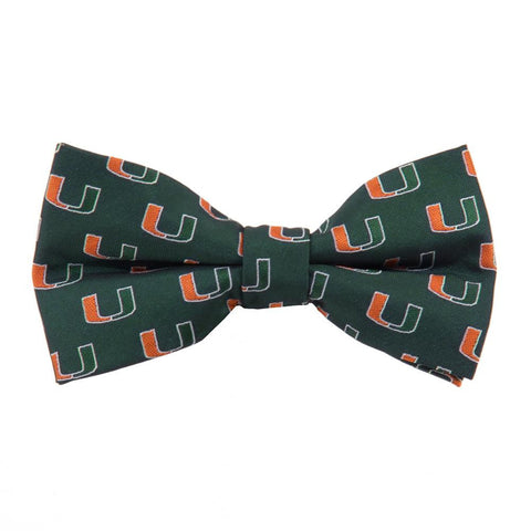 Miami Hurricanes NCAA Bow Tie (Repeat)