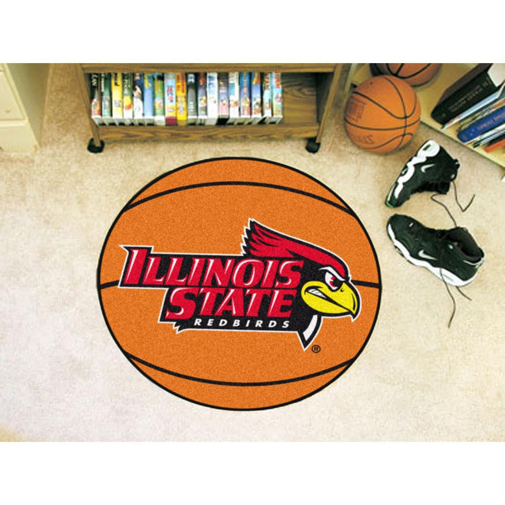 Illinois State Redbirds NCAA Basketball Round Floor Mat (29)