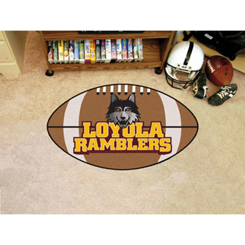 Loyola Illinois Ramblers NCAA Football Floor Mat (22x35)