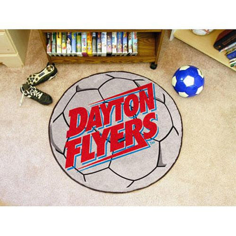 Dayton Flyers NCAA Soccer Ball Round Floor Mat (29)