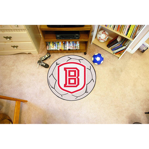 Bradley Braves NCAA Soccer Ball Round Floor Mat (29)