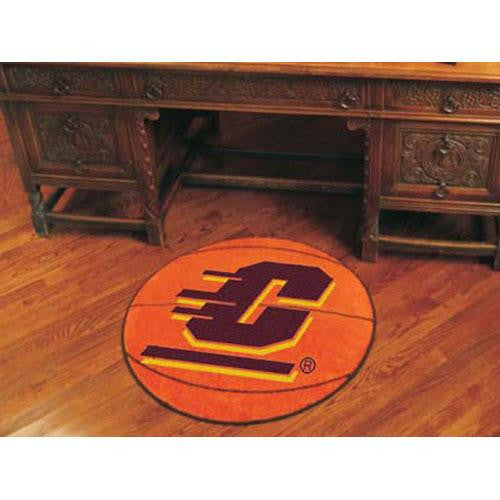 Central Michigan Chippewas NCAA Basketball Round Floor Mat (29)