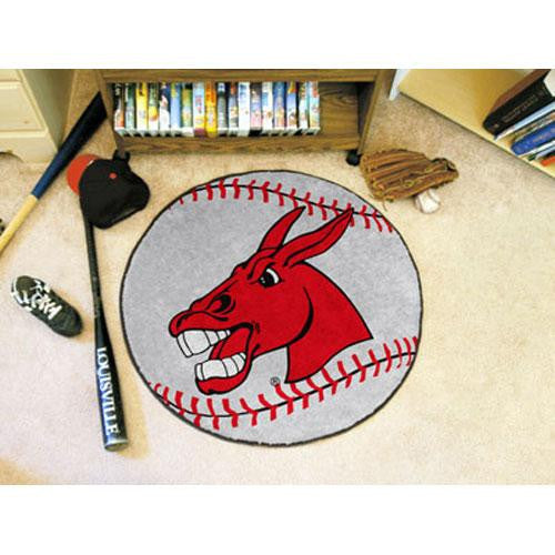 Central Missouri State NCAA Baseball Round Floor Mat (29)