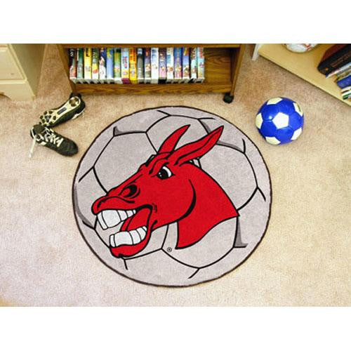 Central Missouri State NCAA Soccer Ball Round Floor Mat (29)