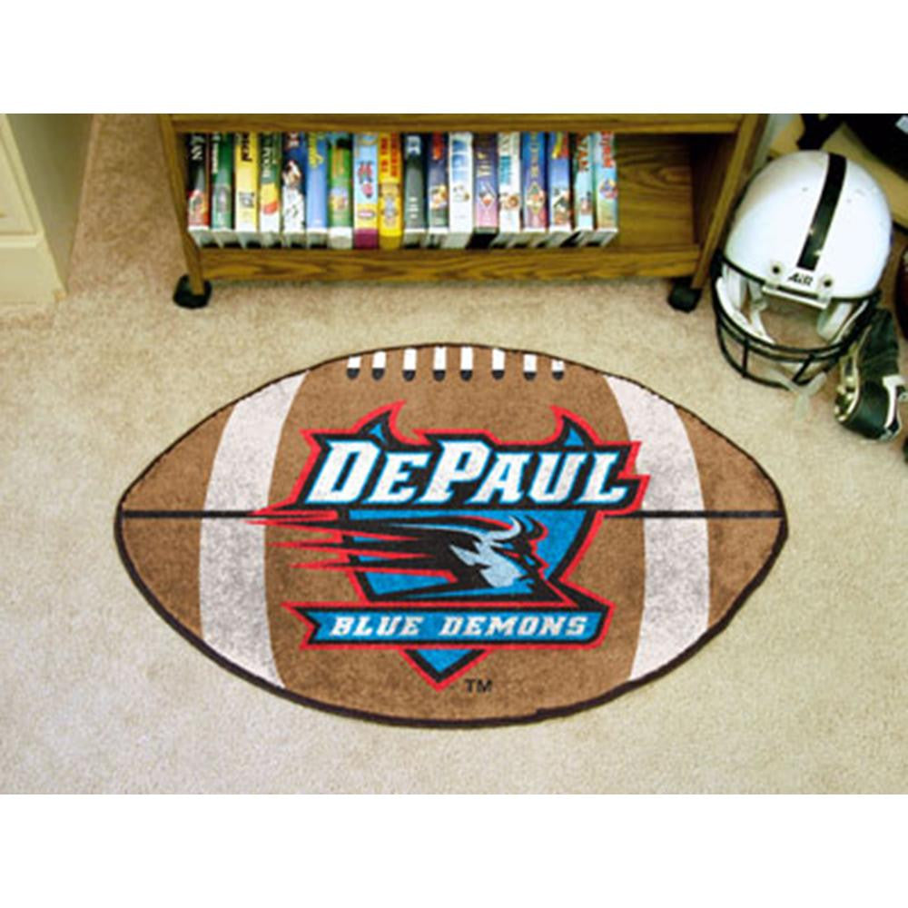 DePaul Blue Demons NCAA Football Floor Mat (22x35)