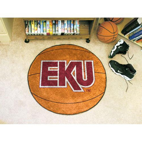 Eastern Kentucky Colonels NCAA Basketball Round Floor Mat (29)