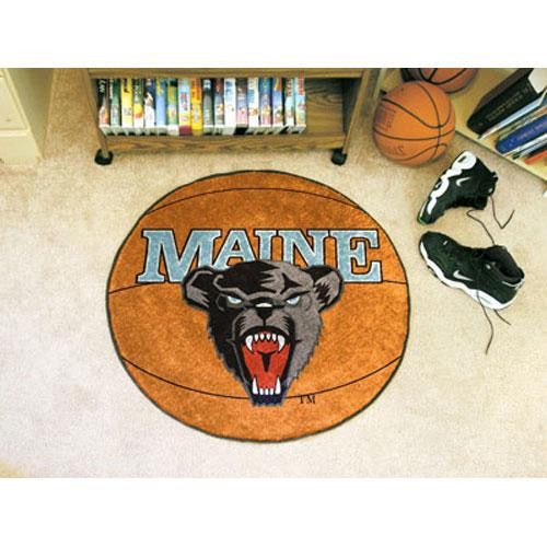 Maine Black Bears NCAA Basketball Round Floor Mat (29)