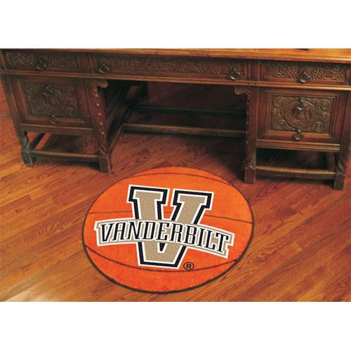 Vanderbilt Commodores NCAA Basketball Round Floor Mat (29)