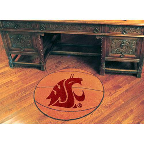 Washington State Cougars NCAA Basketball Round Floor Mat (29)