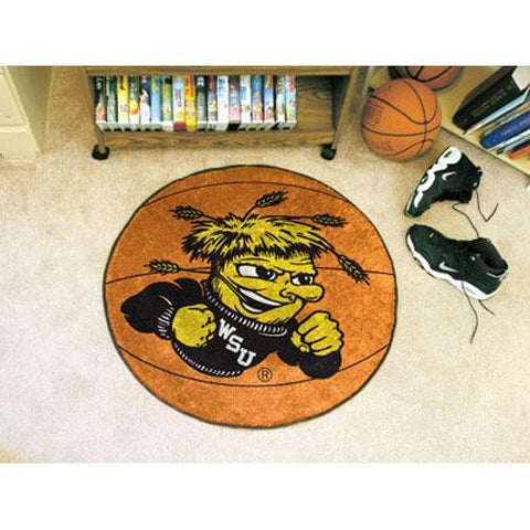 Wichita State Shockers NCAA Basketball Round Floor Mat (29)