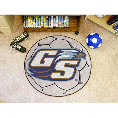 Georgia Southern Eagles NCAA Soccer Ball Round Floor Mat (29)