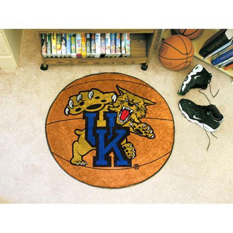 Kentucky Wildcats NCAA Basketball Round Floor Mat (29) Wildcat Logo