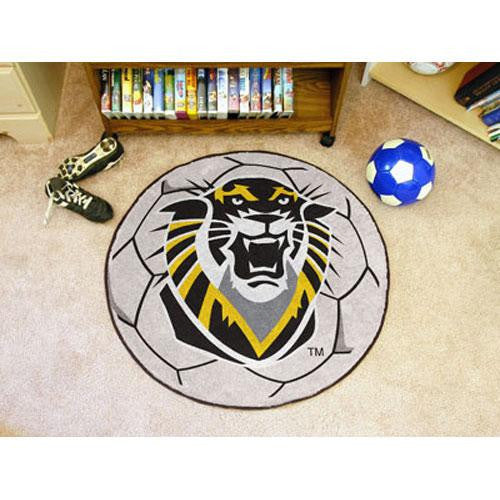 Fort Hays State Tigers NCAA Soccer Ball Round Floor Mat (29)