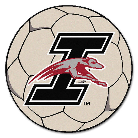 Indianapolis Greyhounds NCAA Soccer Ball Round Floor Mat (29)