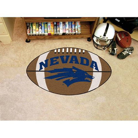 Nevada Reno Wolf Pack NCAA Football Floor Mat (22x35)