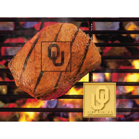 Oklahoma Sooners NCAA Fan Brands Grill Logo