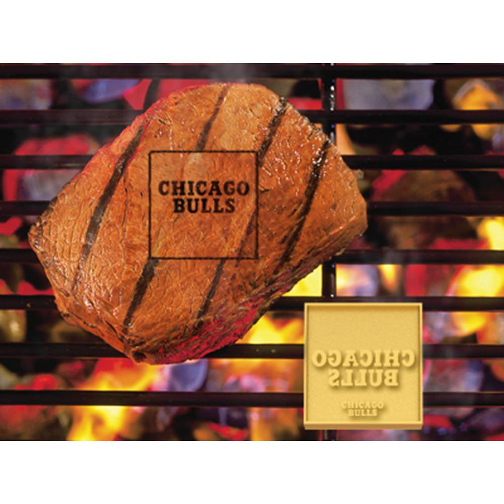 Chicago Bulls NBA Fan Brands Grill Logo