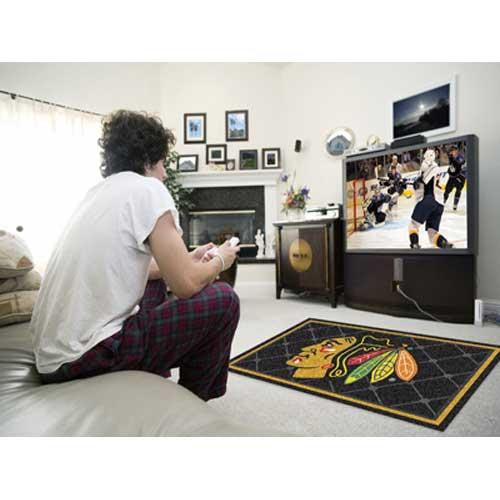 Chicago Blackhawks NHL 4x6 Rug (46x72)