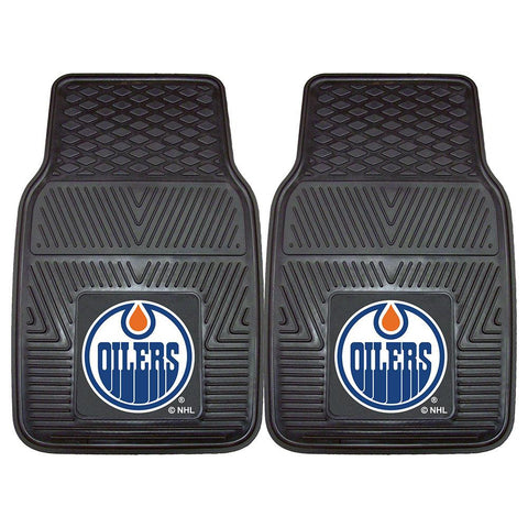 Edmonton Oilers NHL Heavy Duty 2-Piece Vinyl Car Mats (18x27)