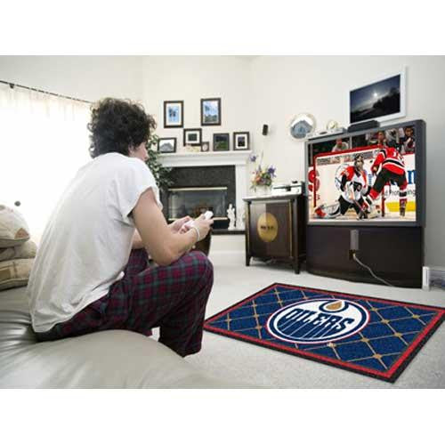 Edmonton Oilers NHL 4x6 Rug (46x72)