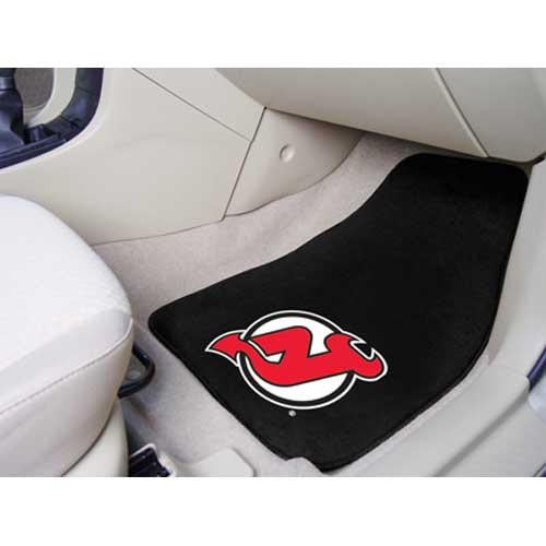 New Jersey Devils NHL 2-Piece Printed Carpet Car Mats (18x27)