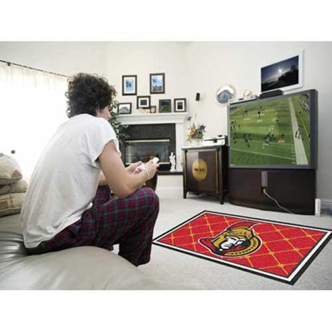 Ottawa Senators NHL 4x6 Rug (46x72)