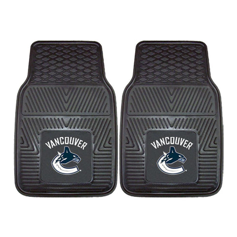 Vancouver Canucks NHL Heavy Duty 2-Piece Vinyl Car Mats (18x27)