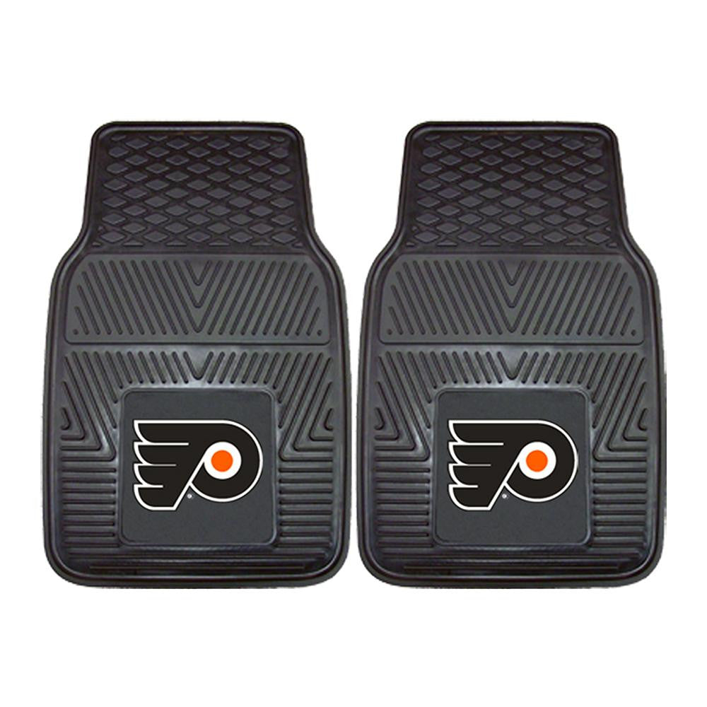 Philadelphia Flyers NHL Heavy Duty 2-Piece Vinyl Car Mats (18x27)