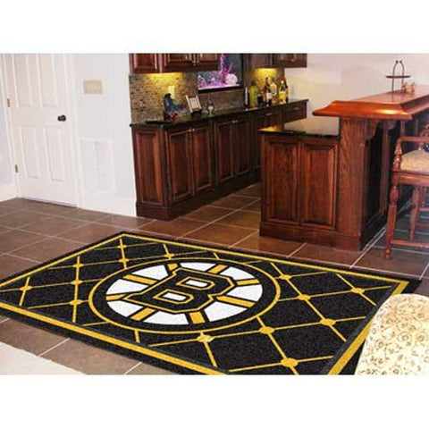 Boston Bruins NHL 5x8 Rug (60x92)