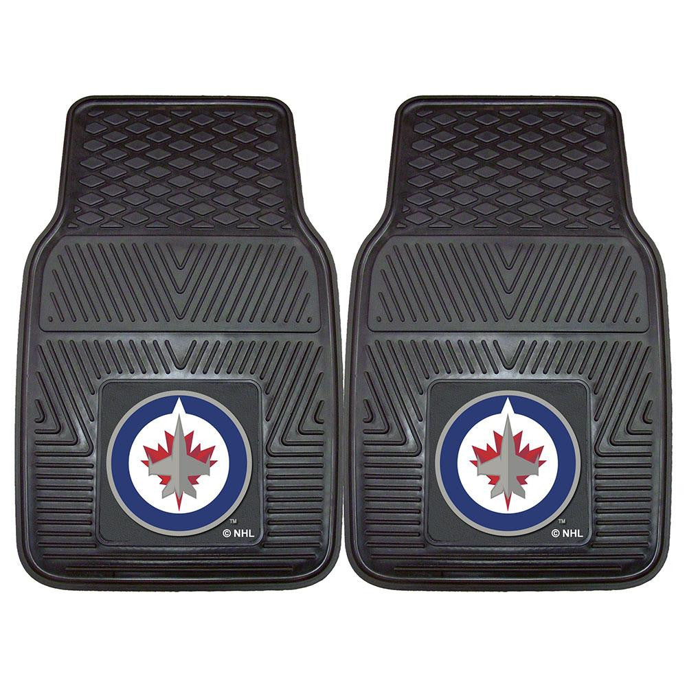 Winnipeg Jets NHL Heavy Duty 2-Piece Vinyl Car Mats (18x27)