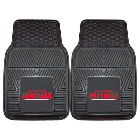 Florida Panthers NHL Heavy Duty 2-Piece Vinyl Car Mats (18x27)