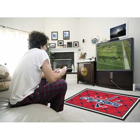 Washington Capitals NHL 4x6 Rug (46x72)