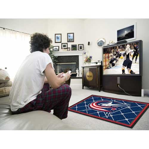 Columbus Blue Jackets NHL 4x6 Rug (46x72)