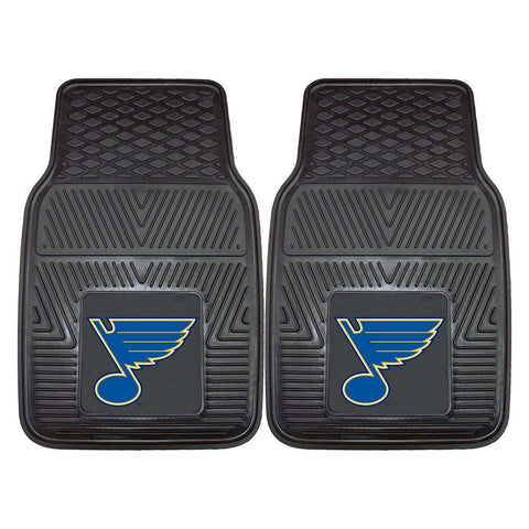 St. Louis Blues NHL Heavy Duty 2-Piece Vinyl Car Mats (18x27)