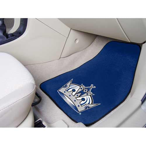 Los Angeles Kings NHL 2-Piece Printed Carpet Car Mats (18x27)