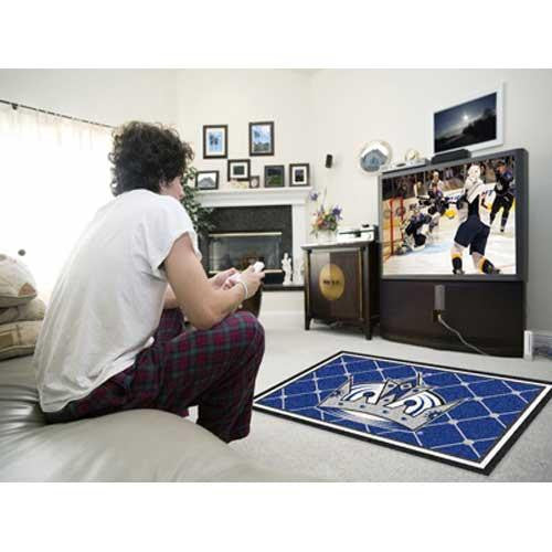 Los Angeles Kings NHL 4x6 Rug (46x72)