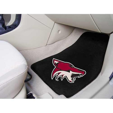 Phoenix Coyotes NHL 2-Piece Printed Carpet Car Mats (18x27)