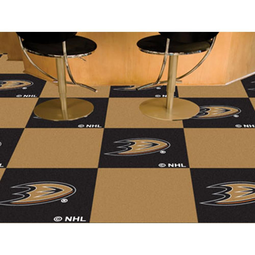 Anaheim Ducks NHL Team Logo Carpet Tiles