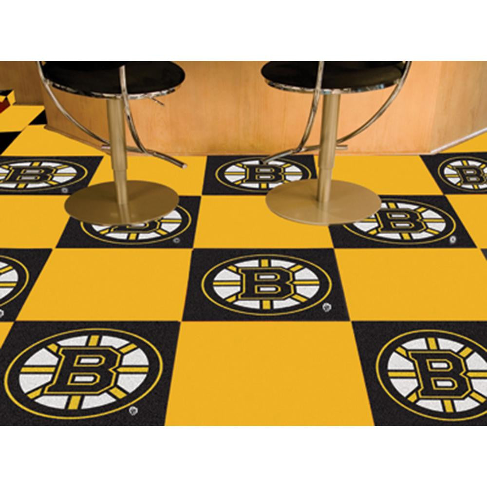 Boston Bruins NHL Team Logo Carpet Tiles